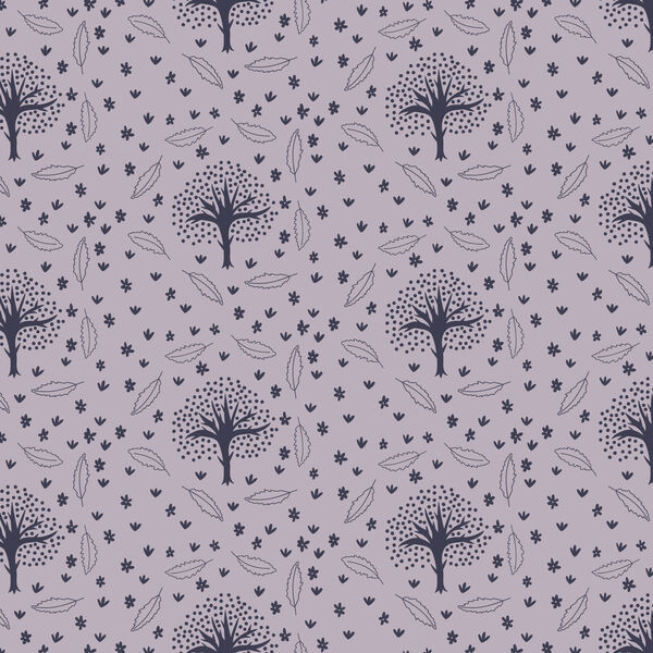 Winter Thicket in Lavender Gray