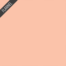 Flannel Solid in Georgia Peach