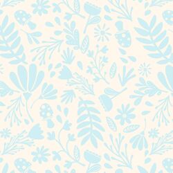 Spring Garden in Fresh Blue