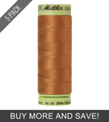 Bronze (9240-0899) - Silk Finish Cotton 60wt - 220 Yards (5 Pack)