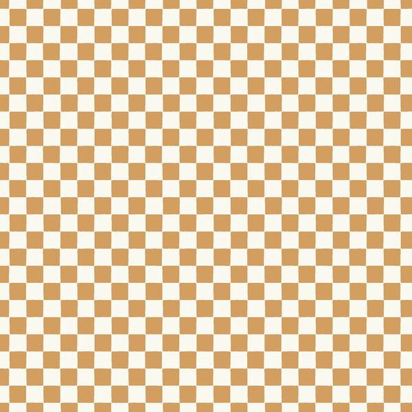 Check Me Out in Ochre and Cream
