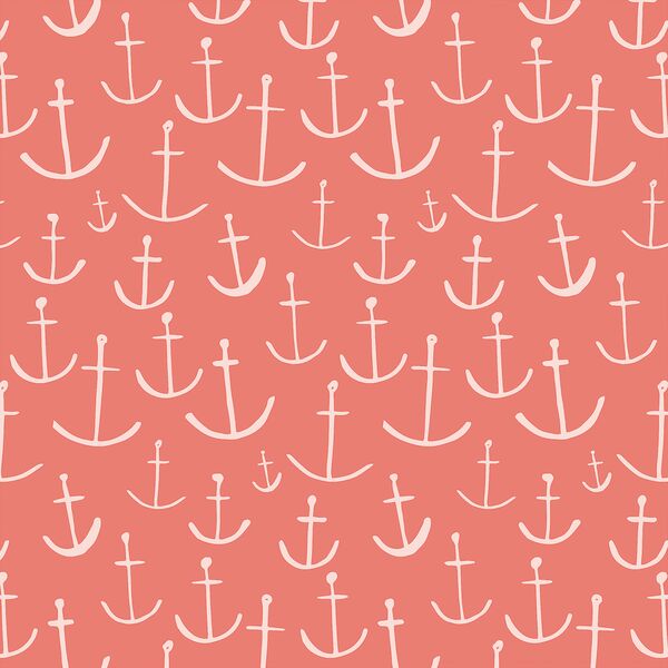 Anchors in Red Coral