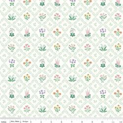 Medallion Floral in Cream