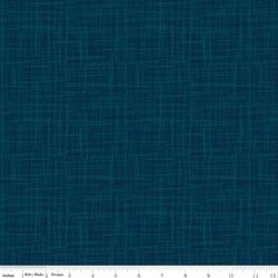 Grasscloth Cottons in Warm Navy