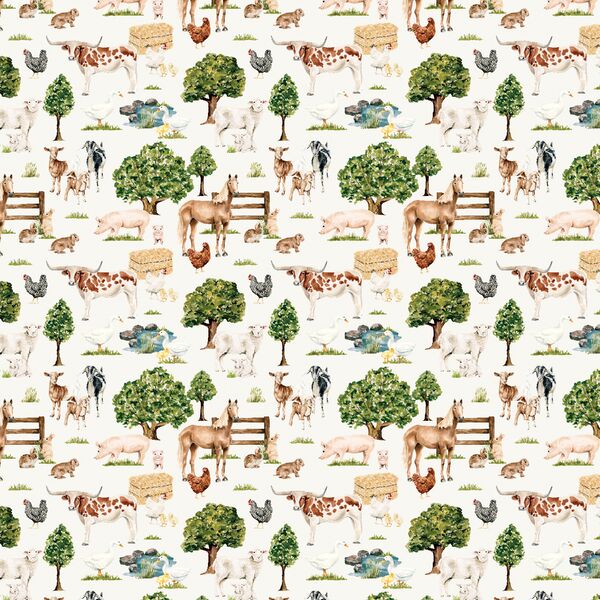 Little Farm Animals in Cream