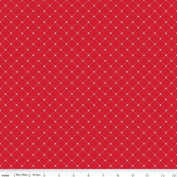Crisscross in Red