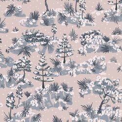 Frosted Forest in Pale Blush