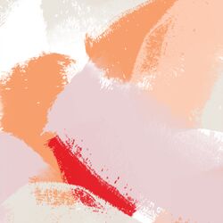 Large Brush Strokes of Love in Adoring