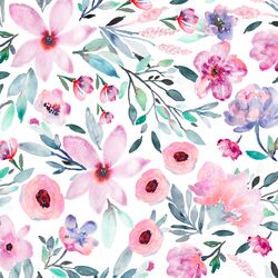 Mae Floral in Soft Neon