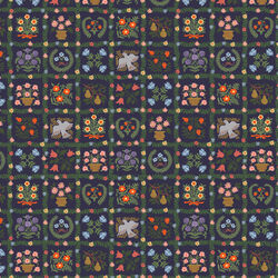 Garden Album in Navy