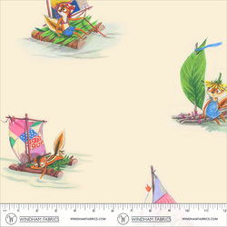 Stick Boats in Ivory
