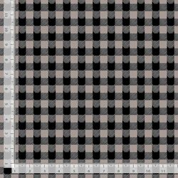Cat Plaid in Pewter