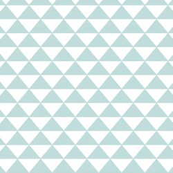 Triangle Mosaic in Glacier Blue