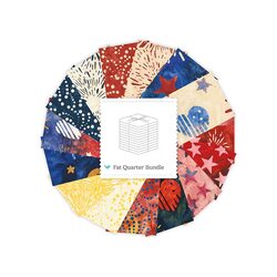 Spark of Celebration Old Glory Batiks Fat Quarter Bundle in B