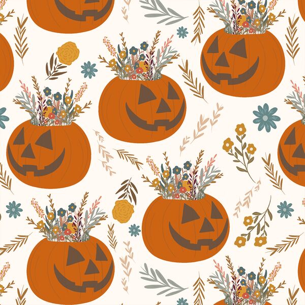 Halloween Planters in Ghost