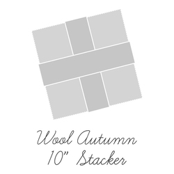 Wool Autumn 10" Square Pack