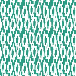 Summer Ikat in Parrot Green