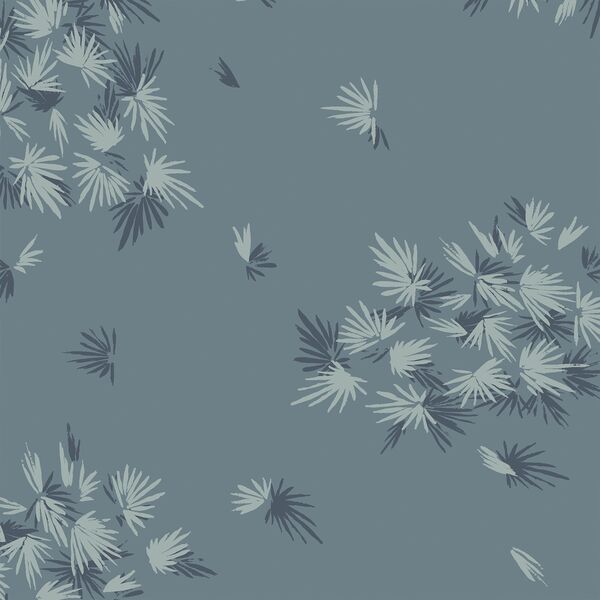 Scattered in Steel Blue