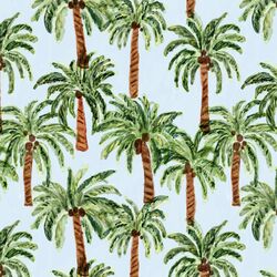Palm Paradise in Sea