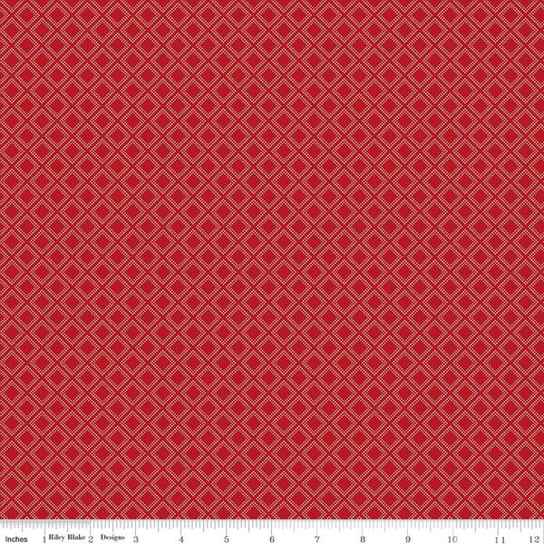 Grid in Red