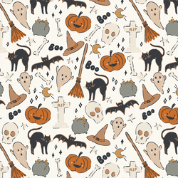 Haunted in Ghostly Cream