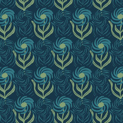 Pinwheel in Dark Teal