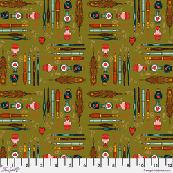 Stationery in Green