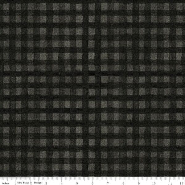 Buffalo Check in Black