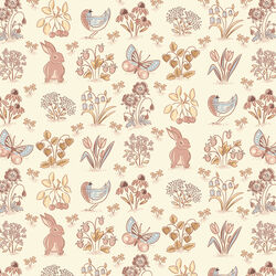 Spring Millefleurs in Ivory
