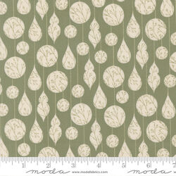 Crystal Ornaments in Mistletoe