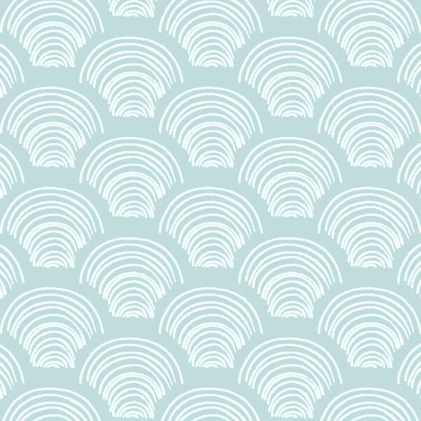 Hills in Glacier Blue