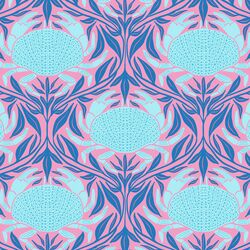 Crustacean Core Crab in Sunset Pink