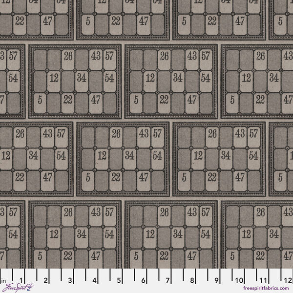 Numbers in Charcoal