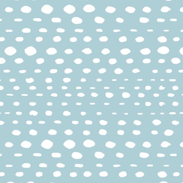 Skipping Stones in Powder Blue