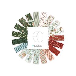 Santa's Fair 2.5" Strip Roll