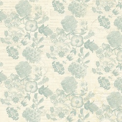 Fauna in Cream Teal