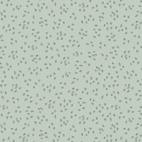 Watercolor Heart Confetti in Mint