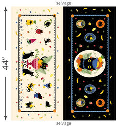 Bench Pillow Panel in Multi