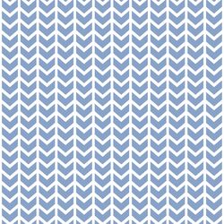 Broken Chevron in Cornflower