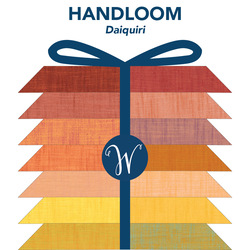 Handloom Fat Quarter Bundle in Daiquiri