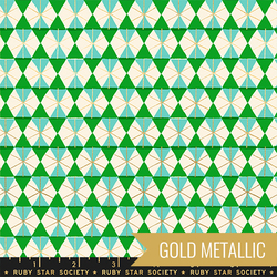 Happy Hexie in Verdant Metallic