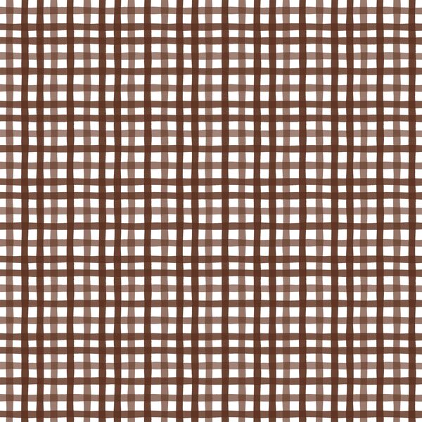 Little Gingham in Chocolate
