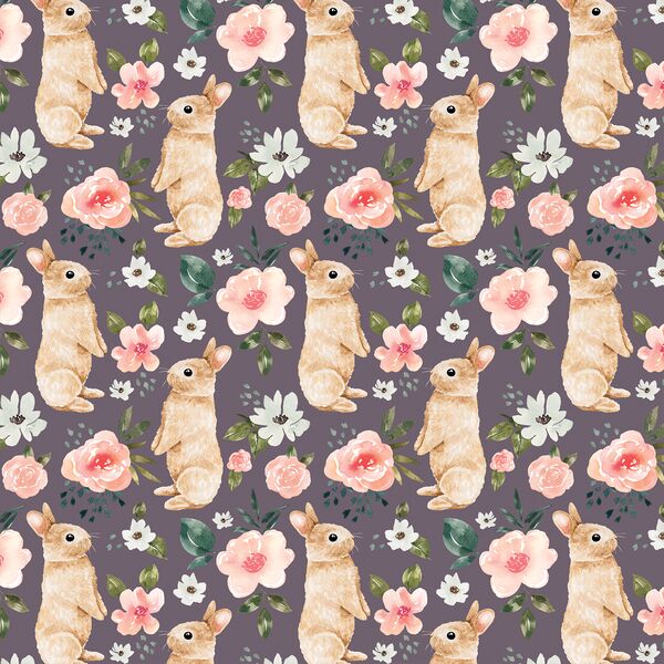 Little Bunny in Plum