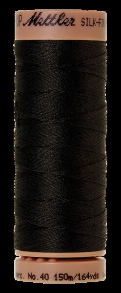 Black (9136-4000) - Silk Finish Cotton 40wt - 164 Yards