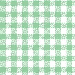 Medium Buffalo Plaid in Sprout