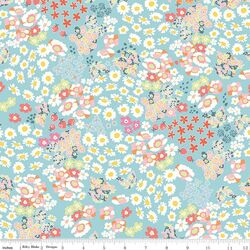 Flowerbed in Aqua