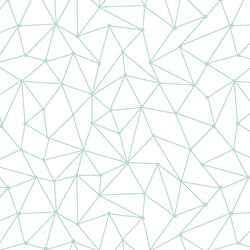 Astral Nights in Mint on White