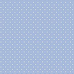 Outlined Dots in Cornflower Blue