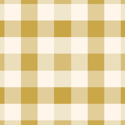 Large Gingham in Warm Gold