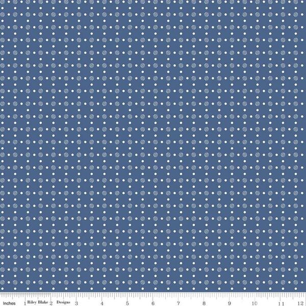 Polka Dot in Denim